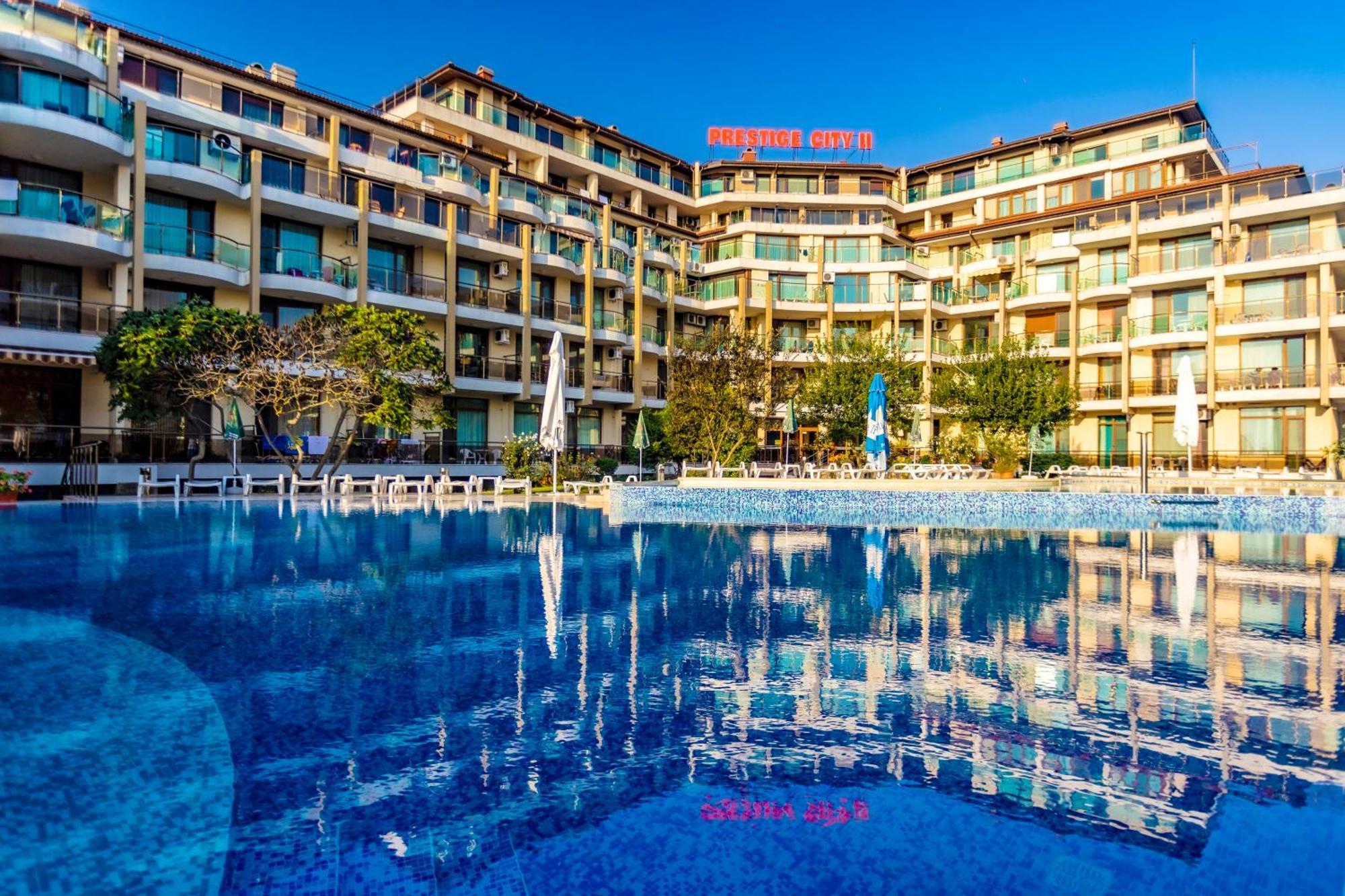 Aparthotel Hotel Prestige City II Primorsko Zewnętrze zdjęcie