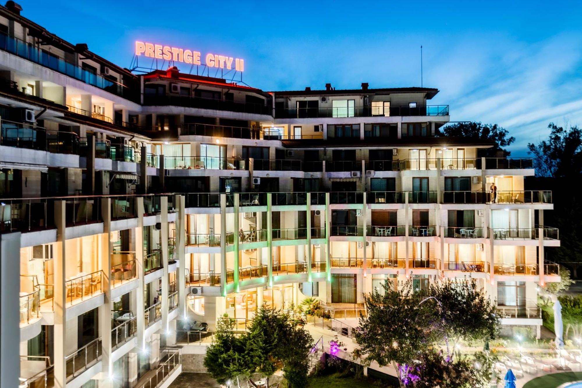 Aparthotel Hotel Prestige City II Primorsko Zewnętrze zdjęcie