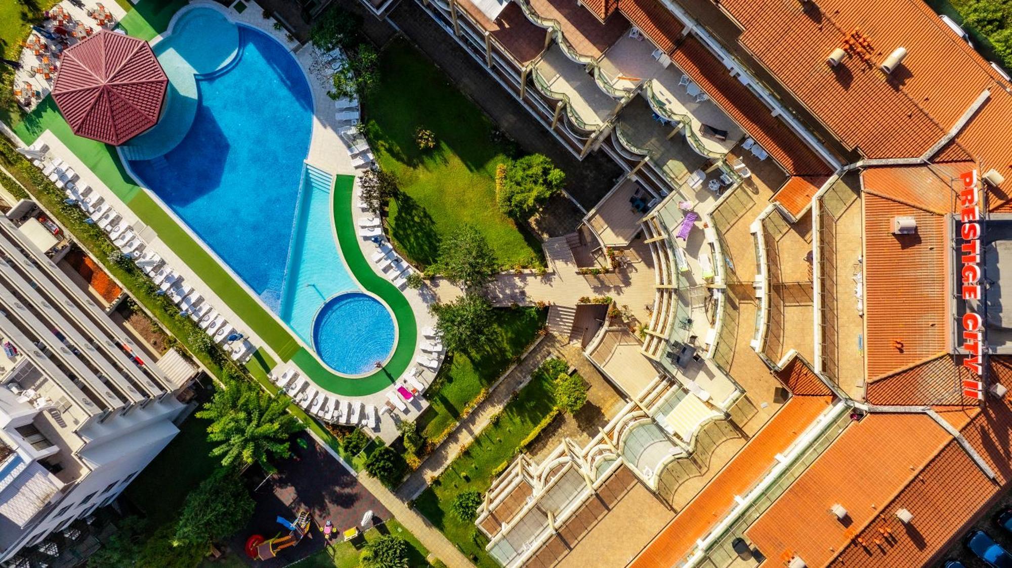Aparthotel Hotel Prestige City II Primorsko Zewnętrze zdjęcie