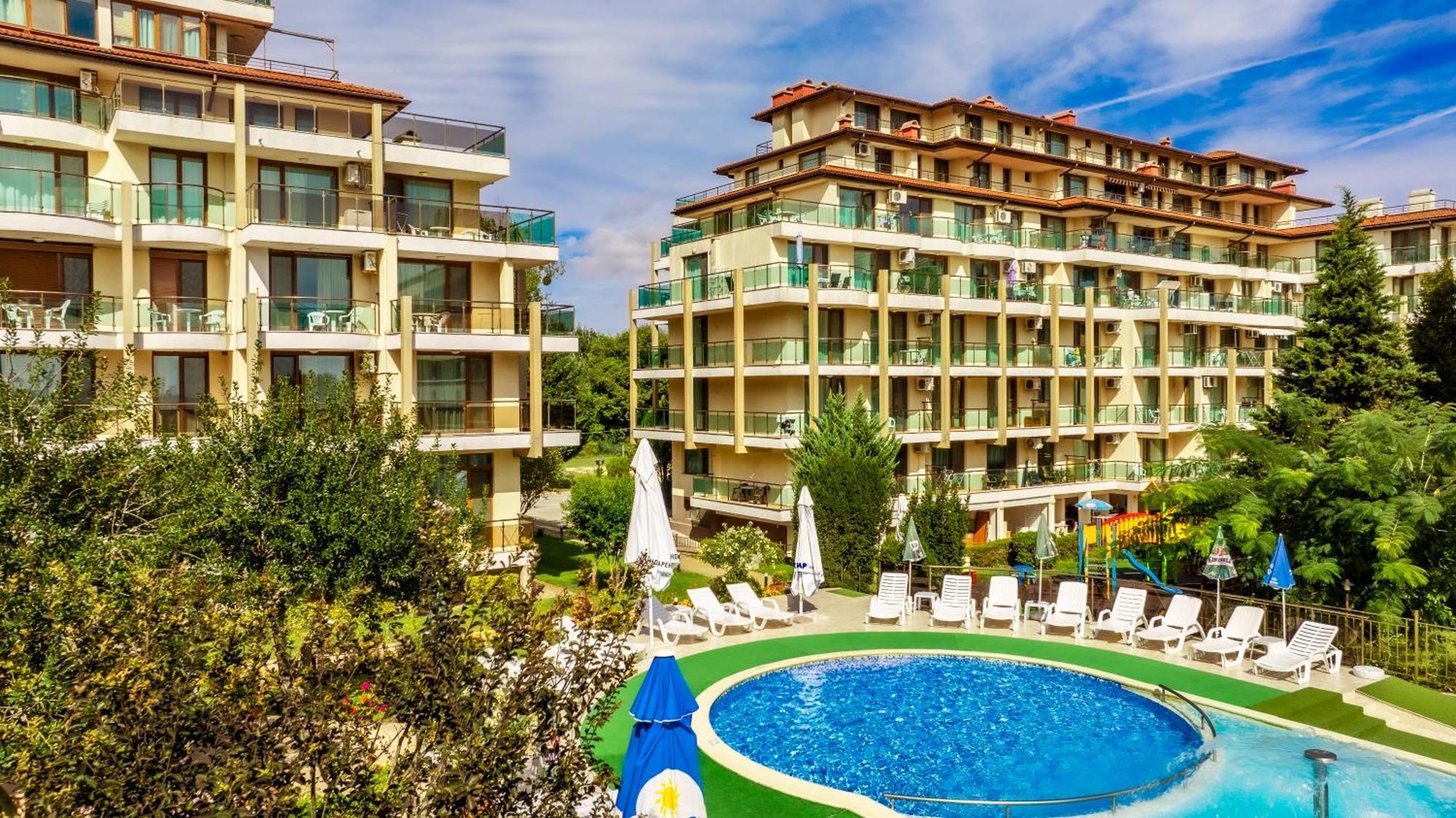 Aparthotel Hotel Prestige City II Primorsko Zewnętrze zdjęcie