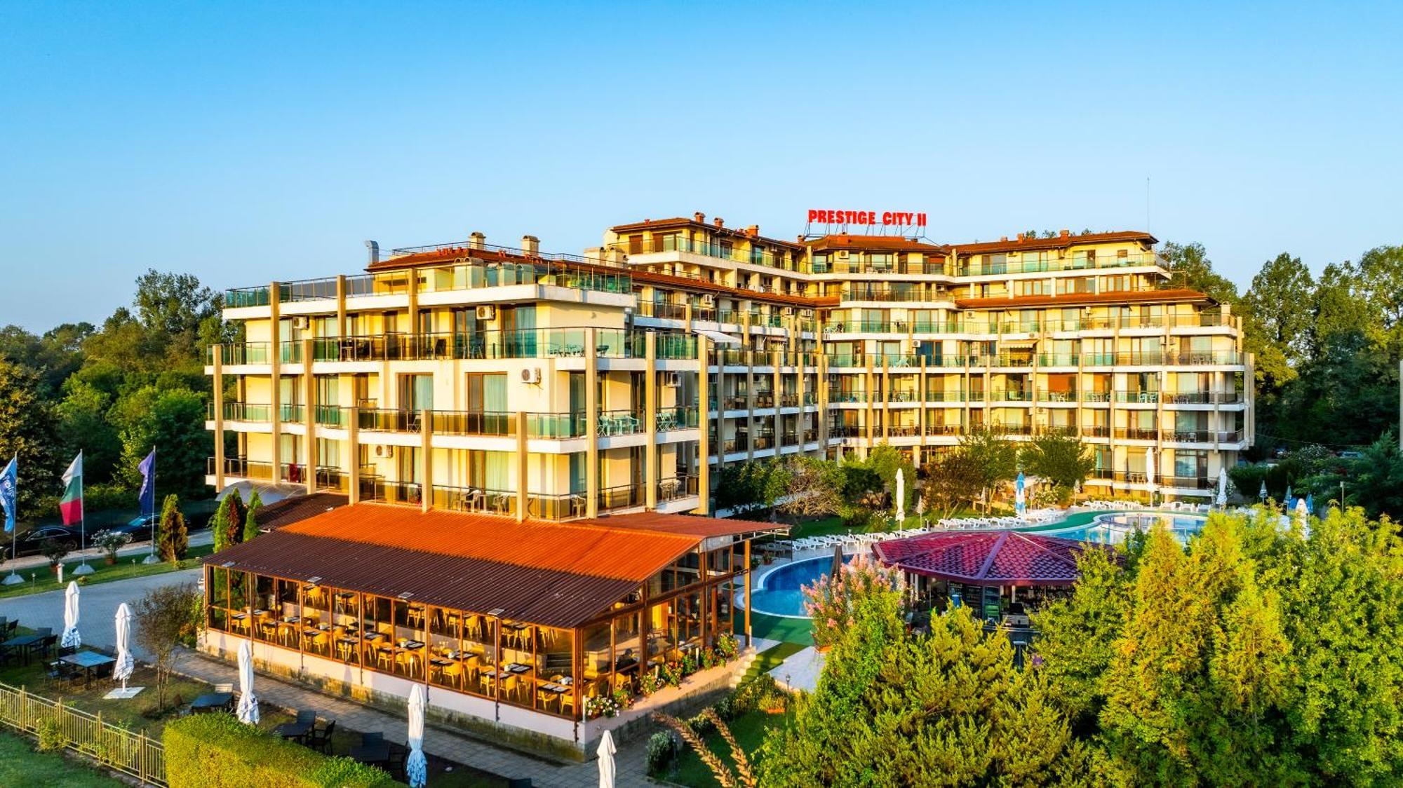 Aparthotel Hotel Prestige City II Primorsko Zewnętrze zdjęcie