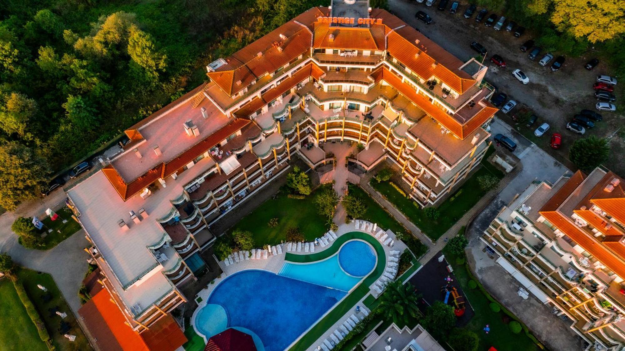 Aparthotel Hotel Prestige City II Primorsko Zewnętrze zdjęcie
