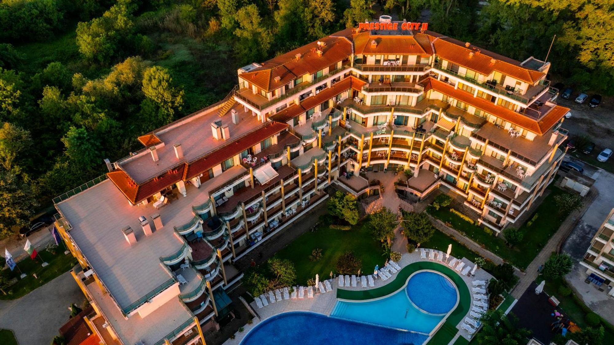 Aparthotel Hotel Prestige City II Primorsko Zewnętrze zdjęcie