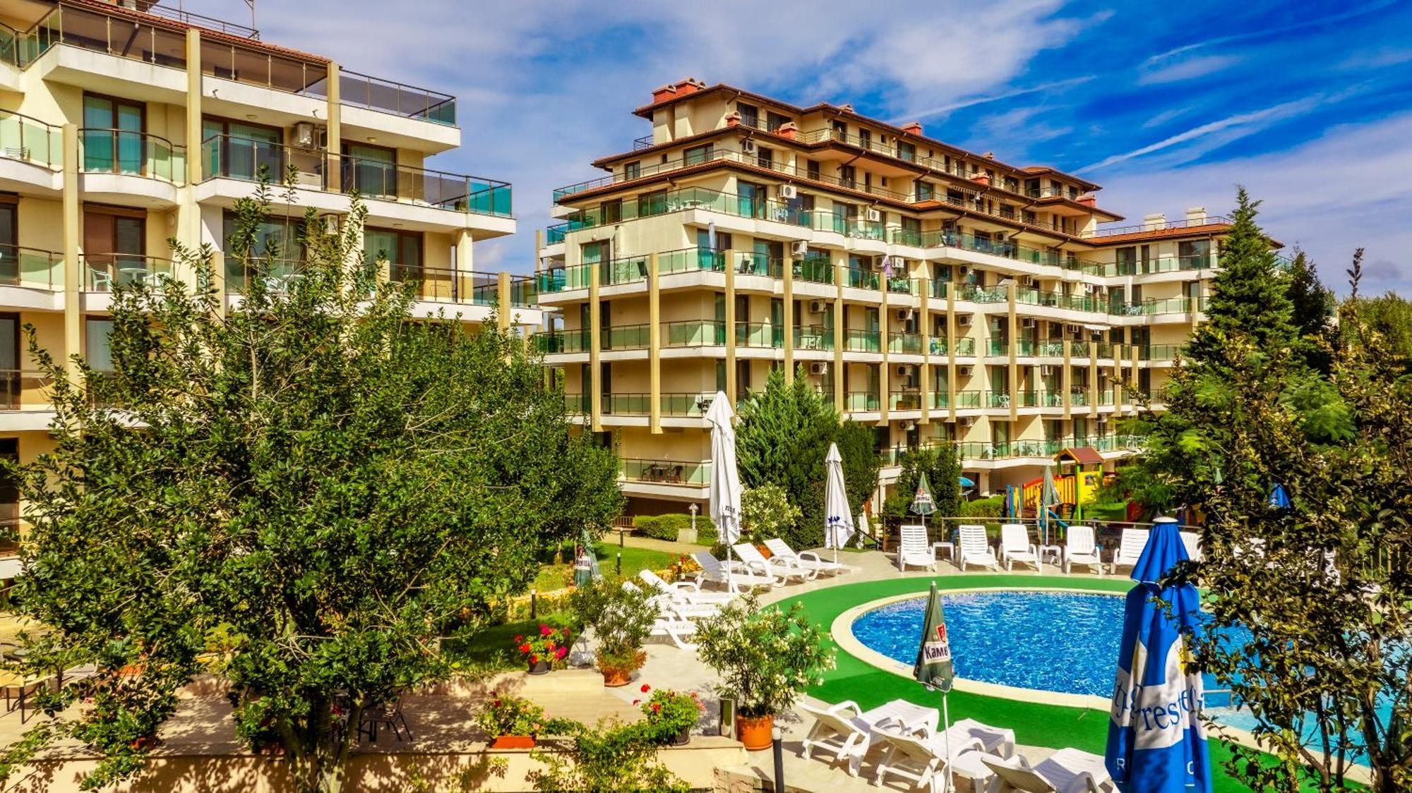 Aparthotel Hotel Prestige City II Primorsko Zewnętrze zdjęcie