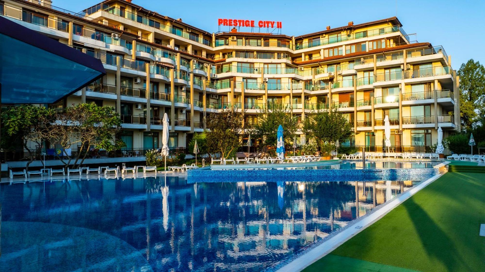 Aparthotel Hotel Prestige City II Primorsko Zewnętrze zdjęcie