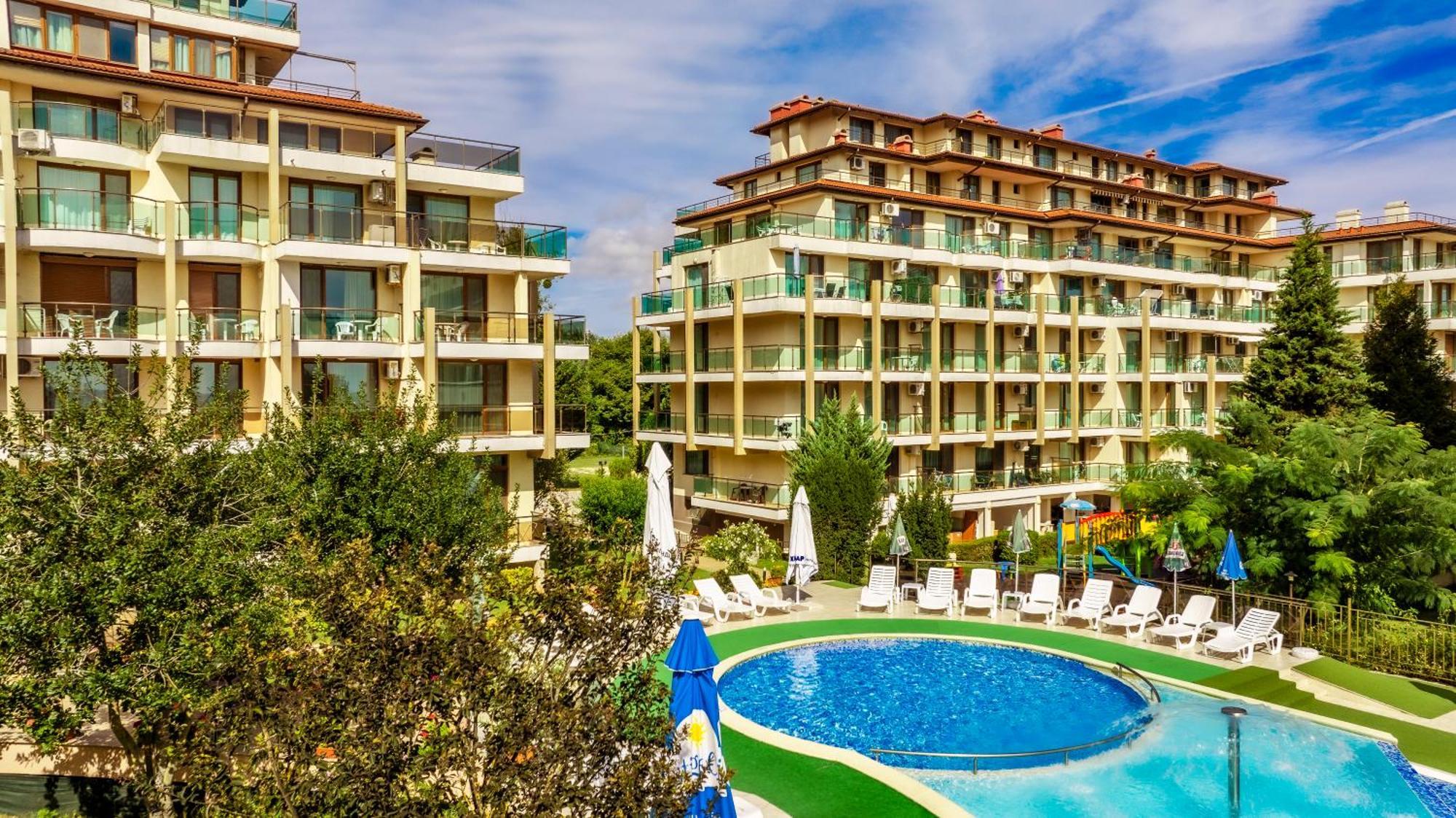 Aparthotel Hotel Prestige City II Primorsko Zewnętrze zdjęcie