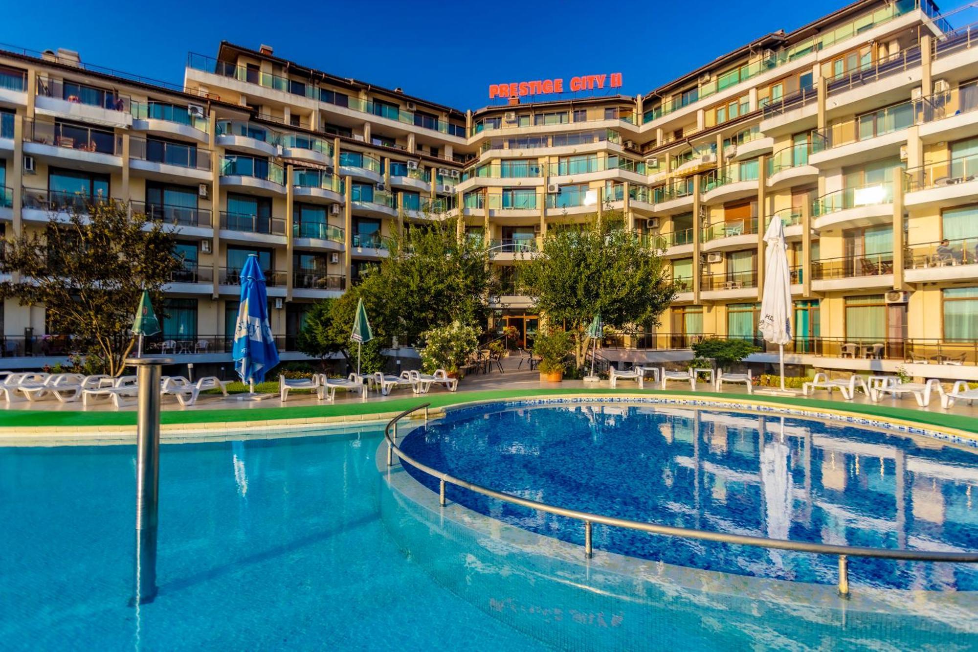 Aparthotel Hotel Prestige City II Primorsko Zewnętrze zdjęcie