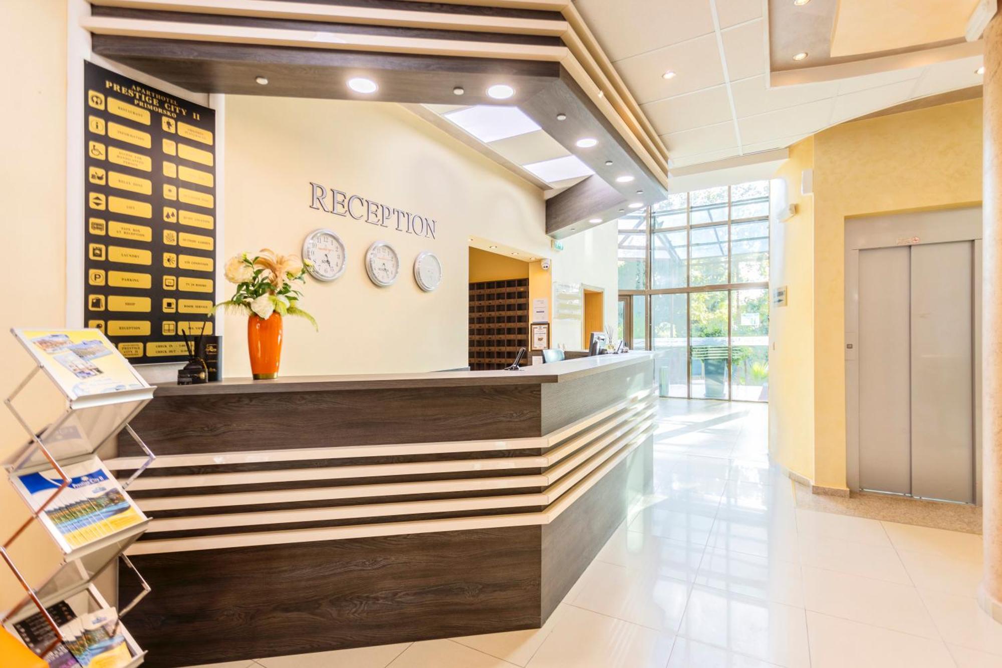 Aparthotel Hotel Prestige City II Primorsko Zewnętrze zdjęcie